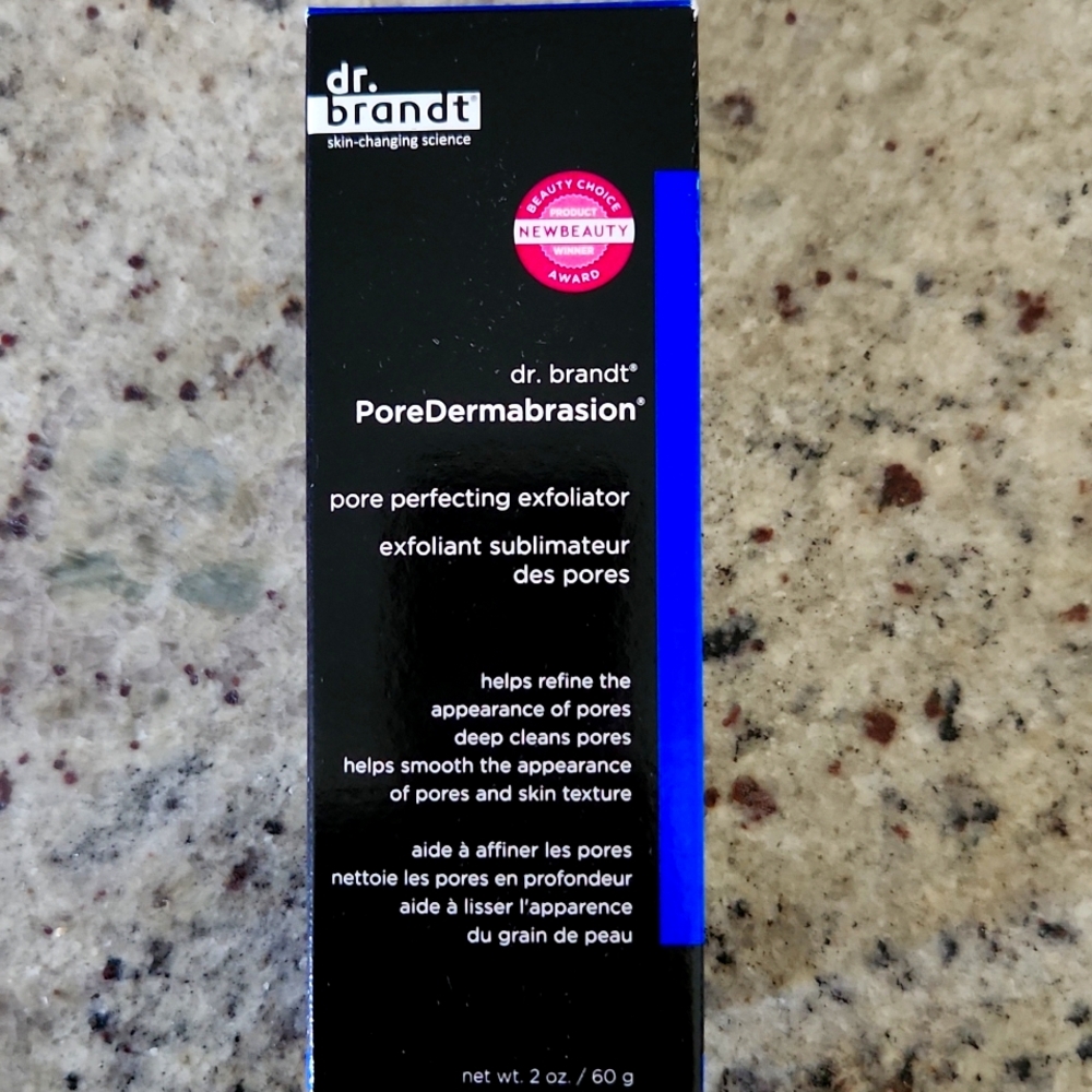 Dr. Brandt PoreDermabrasion Exfoliator - New 2 oz Full Size